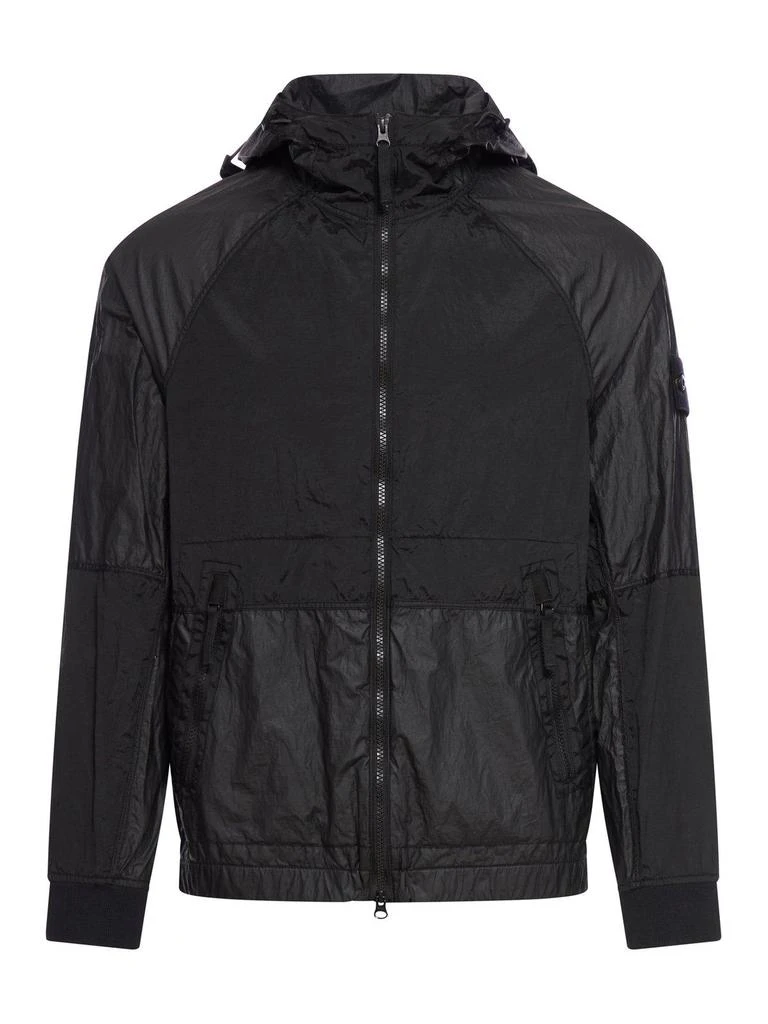 Stone Island Zip Up Hooded Jacket 1