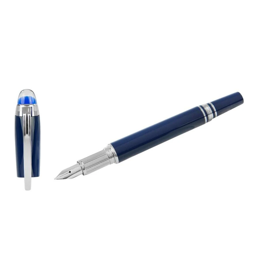 MontBlanc StarWalker Blue Planet Precious Resin Fountain Pen 2