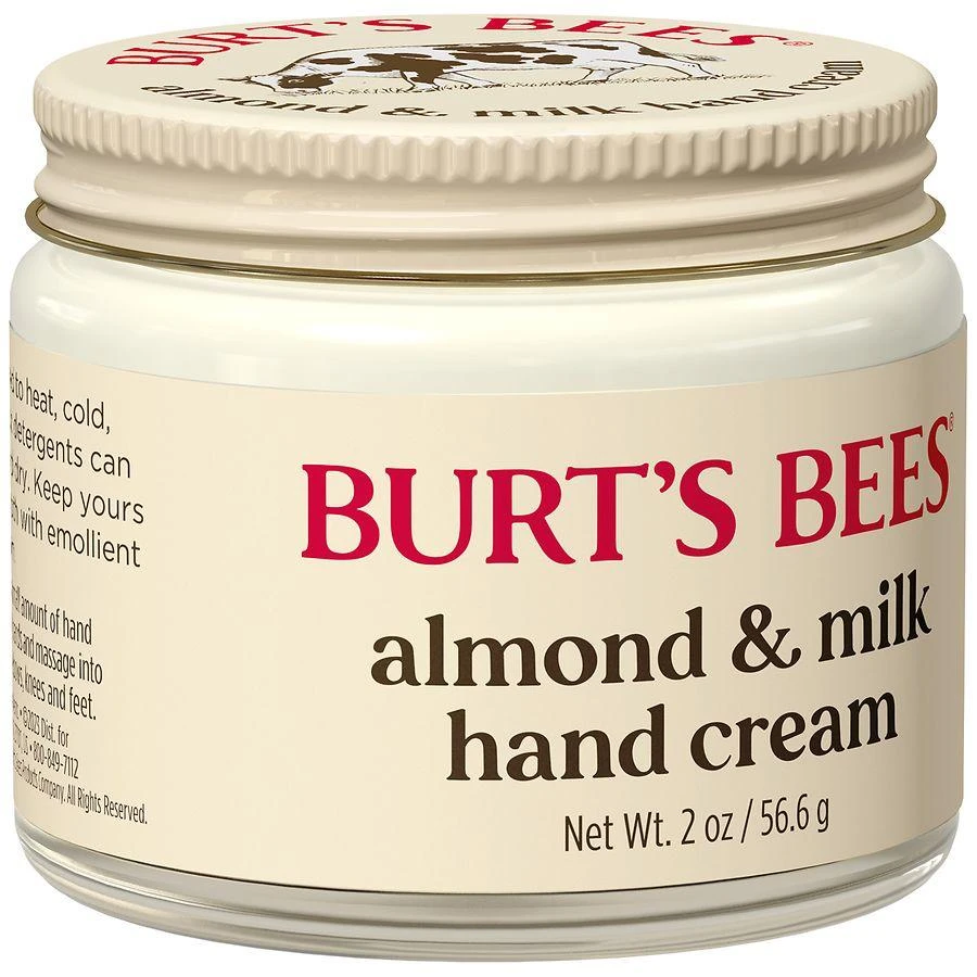 Burt's Bees Almond Milk Beeswax Hand Cream Jar 2