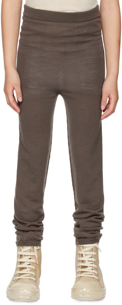 Rick Owens Kids Gray Lightweight Leggings