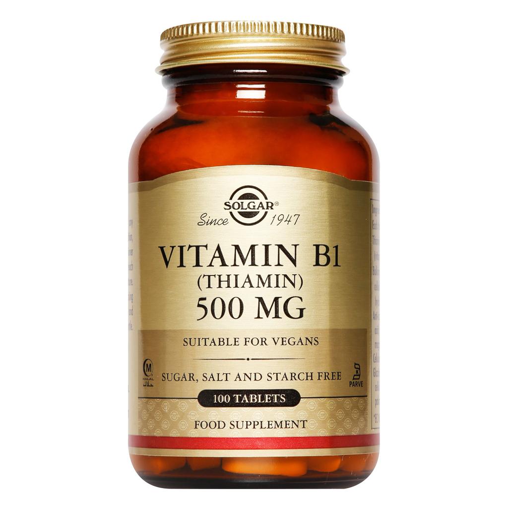 Solgar Solgar - Vitamin B1 (Thiamin) (100 x 500mg)