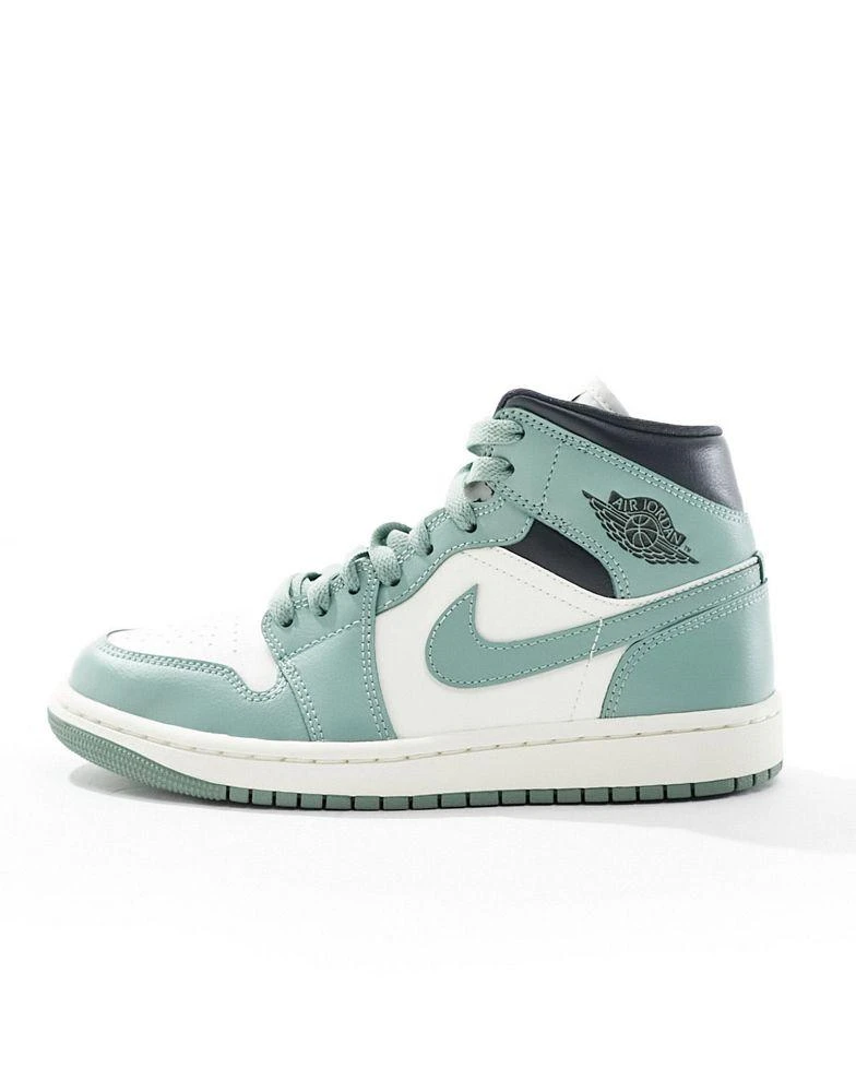 Jordan Nike Air Jordan 1 mid trainers in sage green 2
