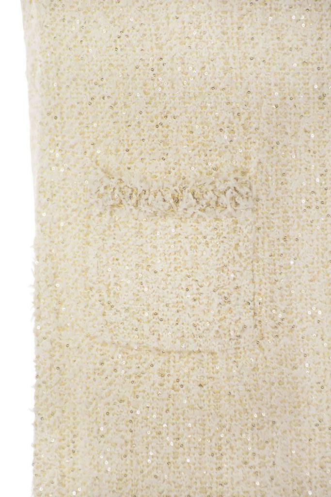 Shop Fabiana Filippi Mini Dress In Tweed-Effect Yarn on Sale Shop Fabiana Filippi Mini Dress In Tweed-Effect Yarn on Sale