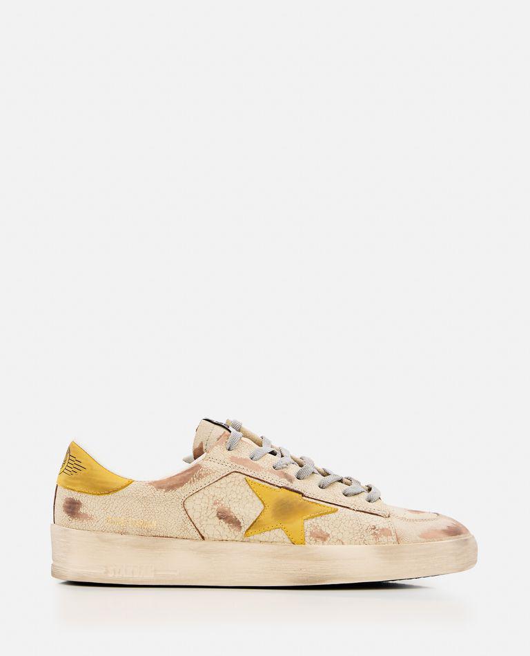 Golden Goose Stardan Leather Upper Nabu Star And Heel