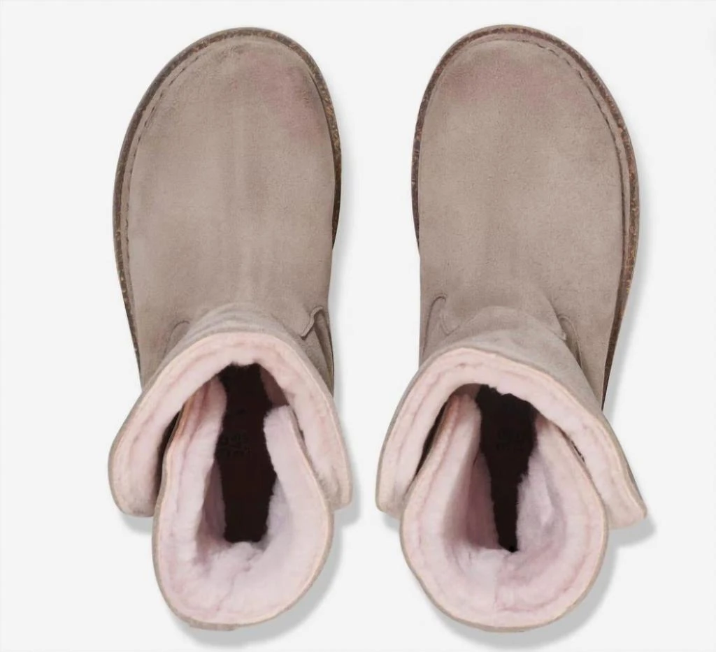 Birkenstock Birkenstock - Women
s Shearling Suede Short Boots 7