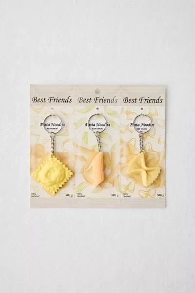 Urban Outfitters Pasta BFF Keychain Set 3