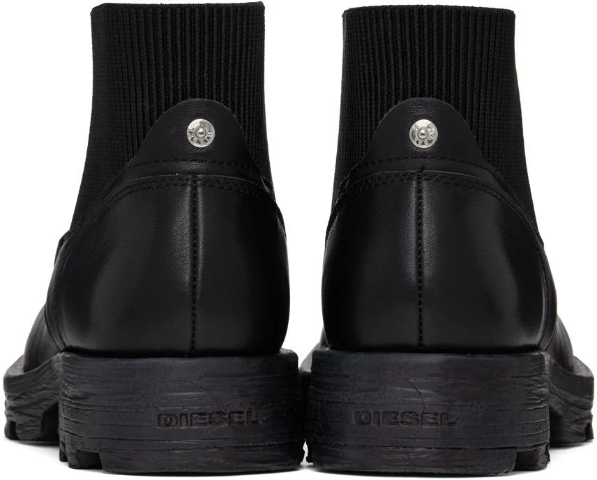 Diesel Black D-Hammer Boots 2