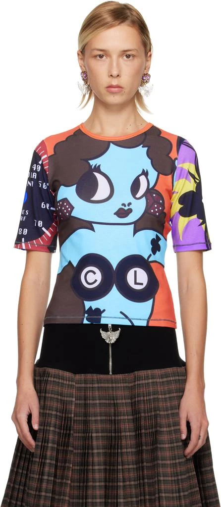 CHOPOVA LOWENA Multicolor Lady Luck Jersey T-shirt