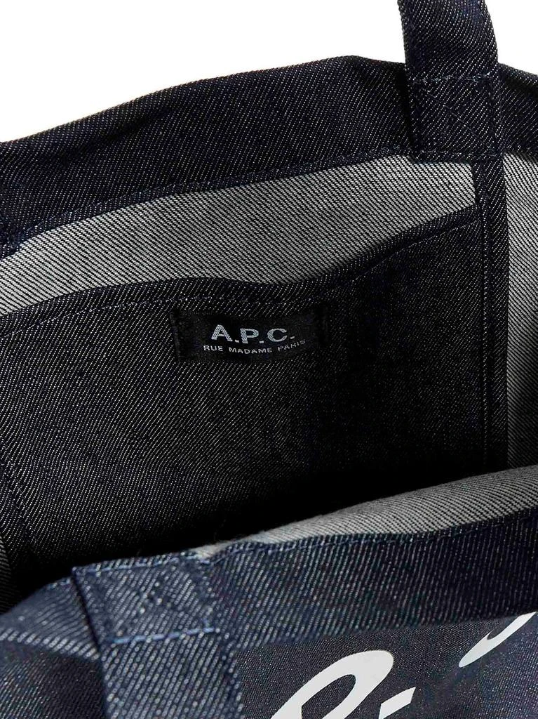 A.P.C. A.P.C. Laure Denim Tote Bag 5