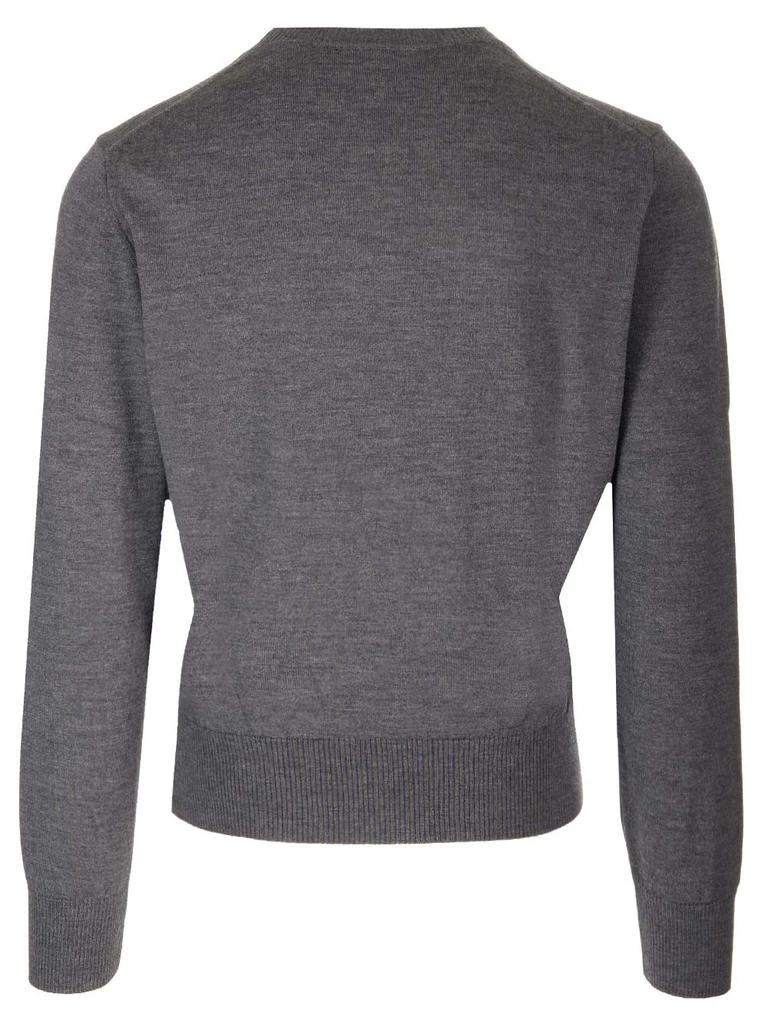 Ami Alexandre Mattiussi Grey ami De Coeur Sweater 2