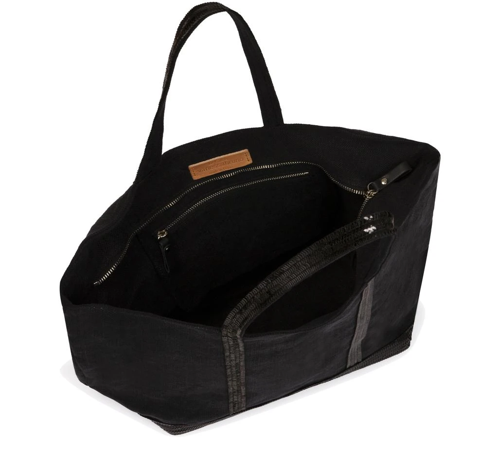 VANESSA BRUNO Linen L cabas tote 5
