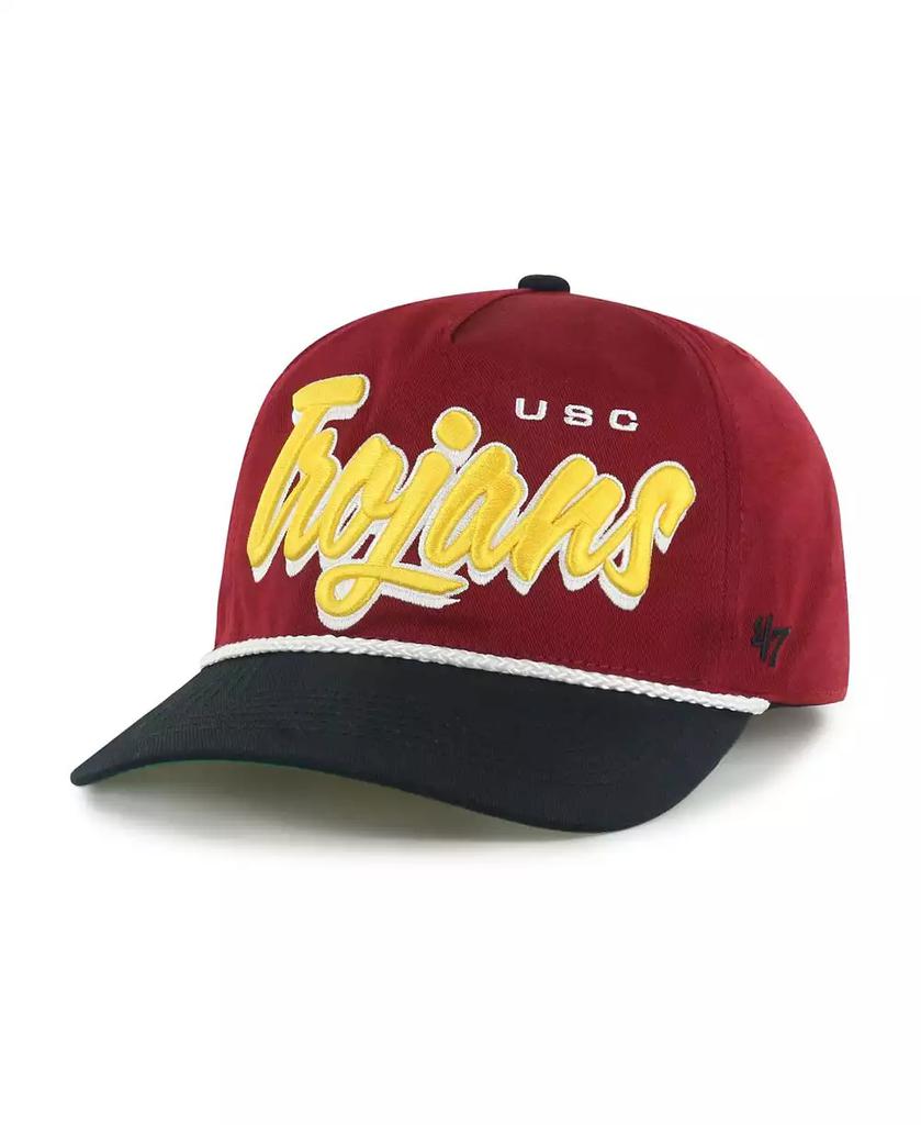 47 Brand Men's Cardinal USC Trojans Drop Shadow Rope Hitch Adjustable Hat