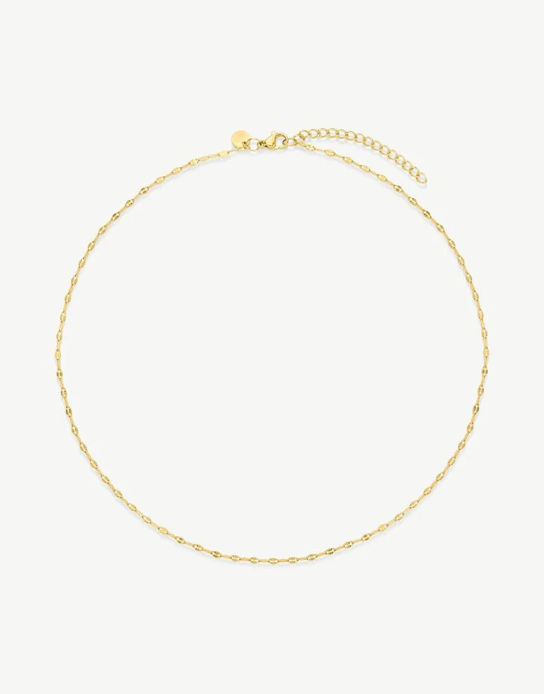 D. LOUISE D.LOUISE Dainty  waterproof necklace in gold  - GOLD 1