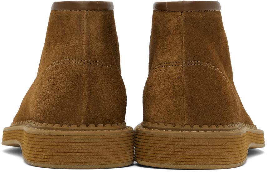 A.P.C. Brown Preppy Desert Boots