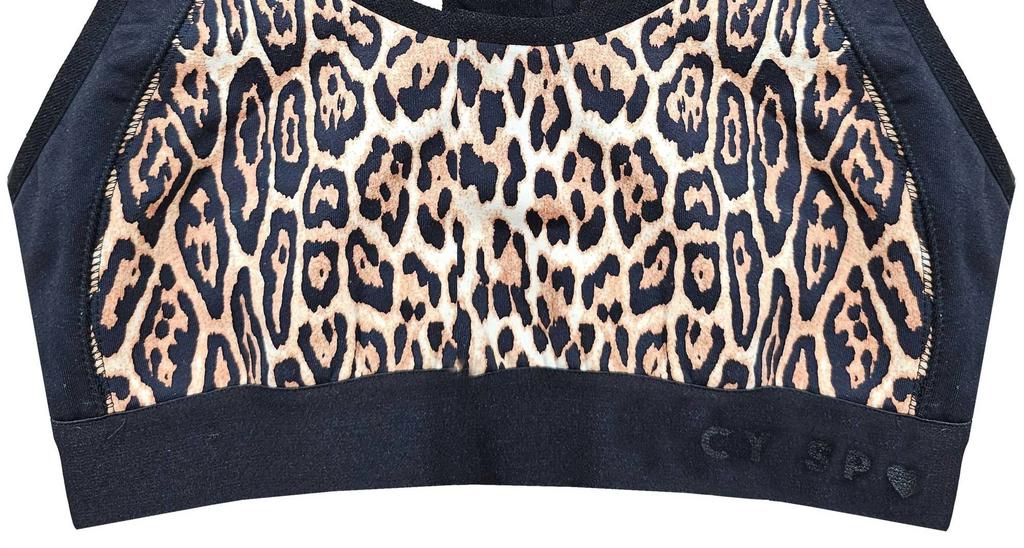 Juicy Couture Women's Compression Racerback Sports Bra In Black