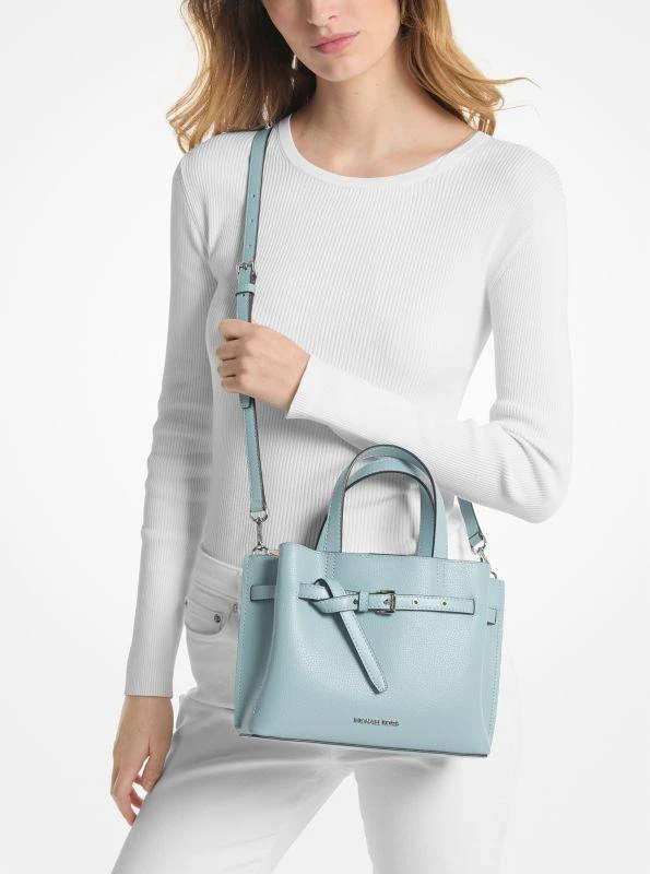 michael_kors Emilia Small Pebbled Leather Satchel 3