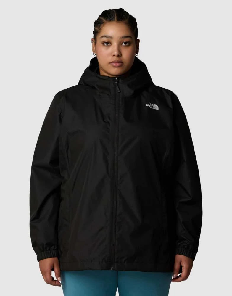 The North Face The North Face Plus quest jacket in black and grey 1