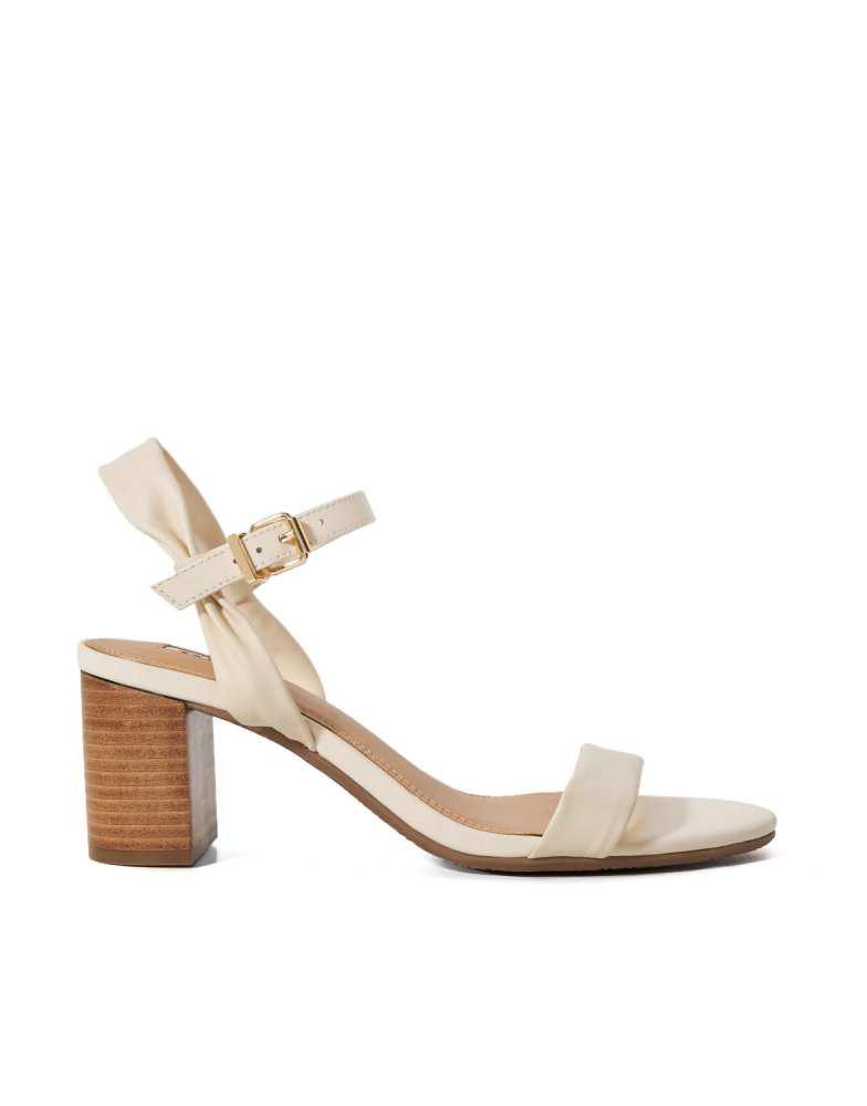 DUNE London Dune London Wide fit jaliz in ecru