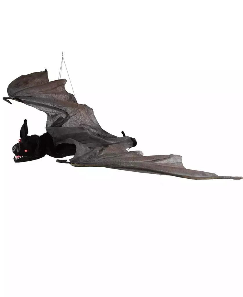 Northlight 48" LED Lighted and Animated Halloween Bat with Moving Wings 2