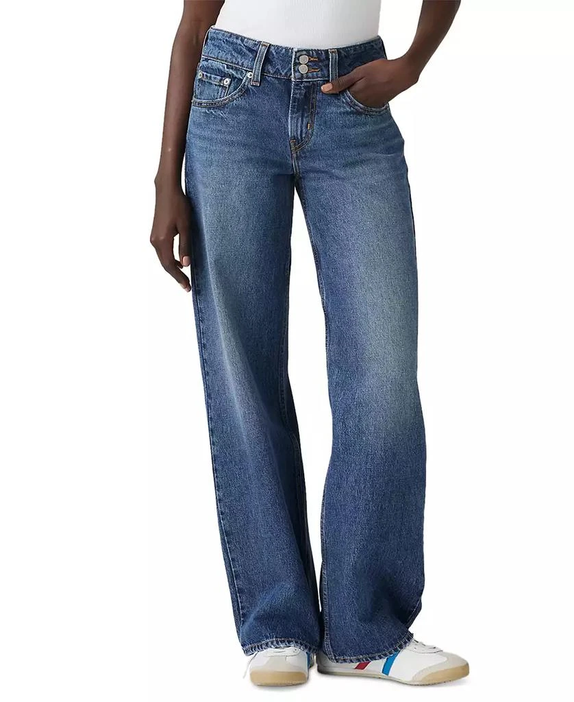 Levi's Women's Cotton Superlow Loose Wide-Leg Jeans 4