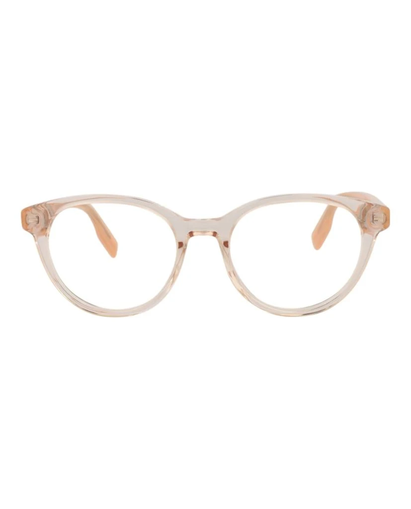 Alexander McQueen Round-Frame Acetate Optical Frames