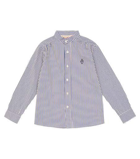 The Animals Observatory Scorpion pinstriped cotton shirt