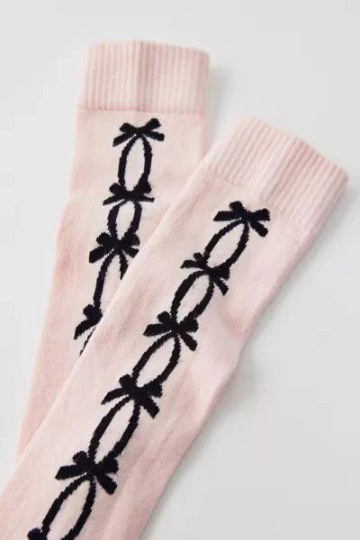 Doublesoul Doublesoul Mina Bow Ultra-High Sock 5