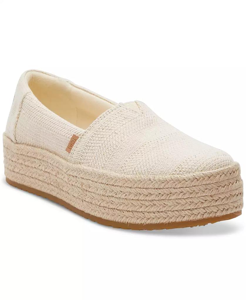 TOMS Women's Valencia Canvas Platform Espadrilles