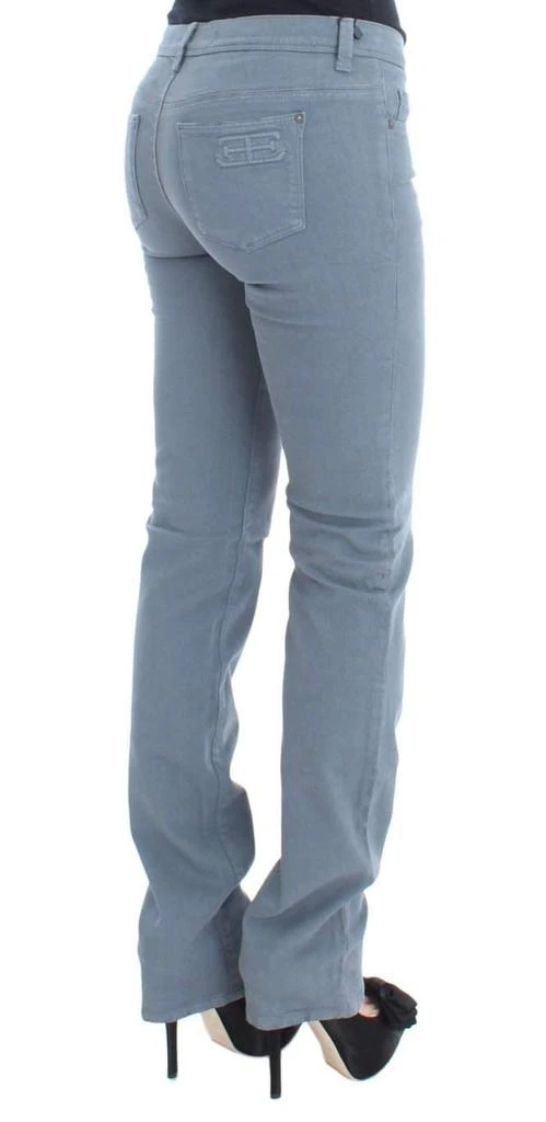 ERMANNO ERMANNO SCERVINO Women  Cotton Blend Slim Fit Bootcut Jeans 4