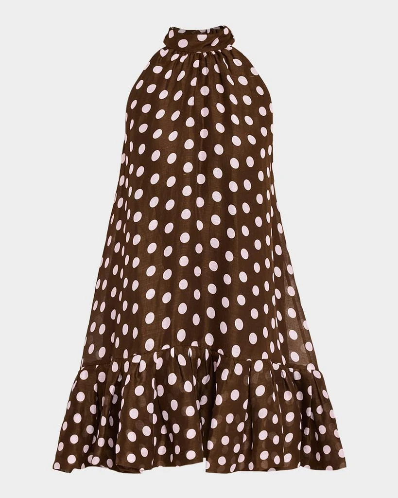 Shop Topshop polka dot halter neck maxi dress in brown on Sale at  BeyondStyle  Get 25% Off Topshop polka dot halter neck maxi dress in brown  with Limited-Time Flash Deals, Exclusive