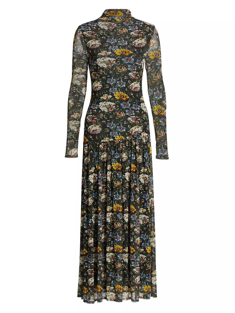 Rhode Mirabelle Floral Long-Sleeve Maxi-Dress 1