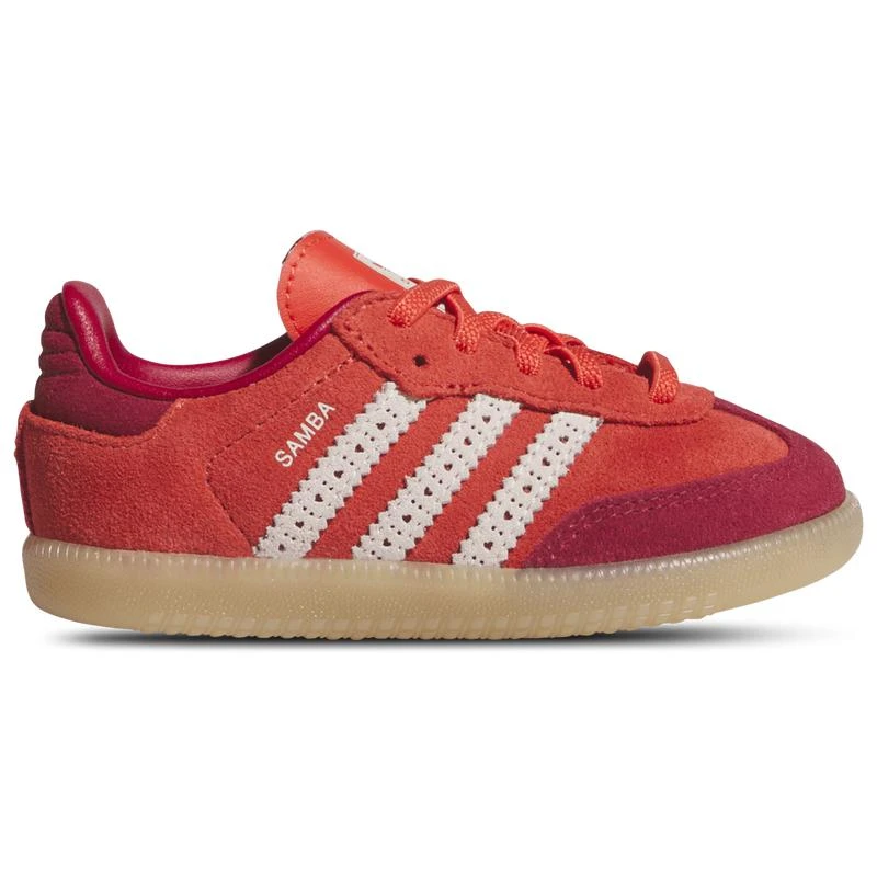 adidas gazelle silver green womens adidas Samba OG 'Cloud White Core Black Gum' Toddler Shoes 5 main image 1