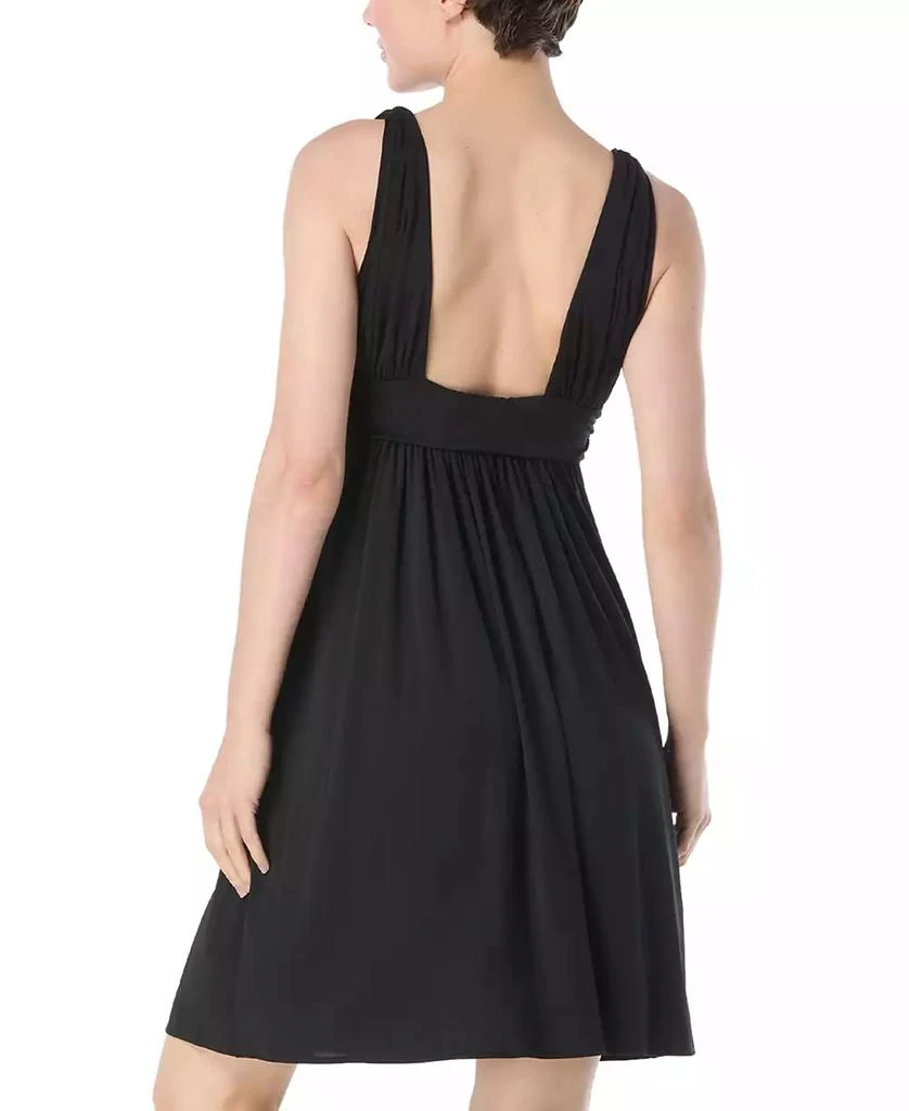 Carmen Marc Valvo Women's Valvo Draped Mini Cover-Up Dress 2