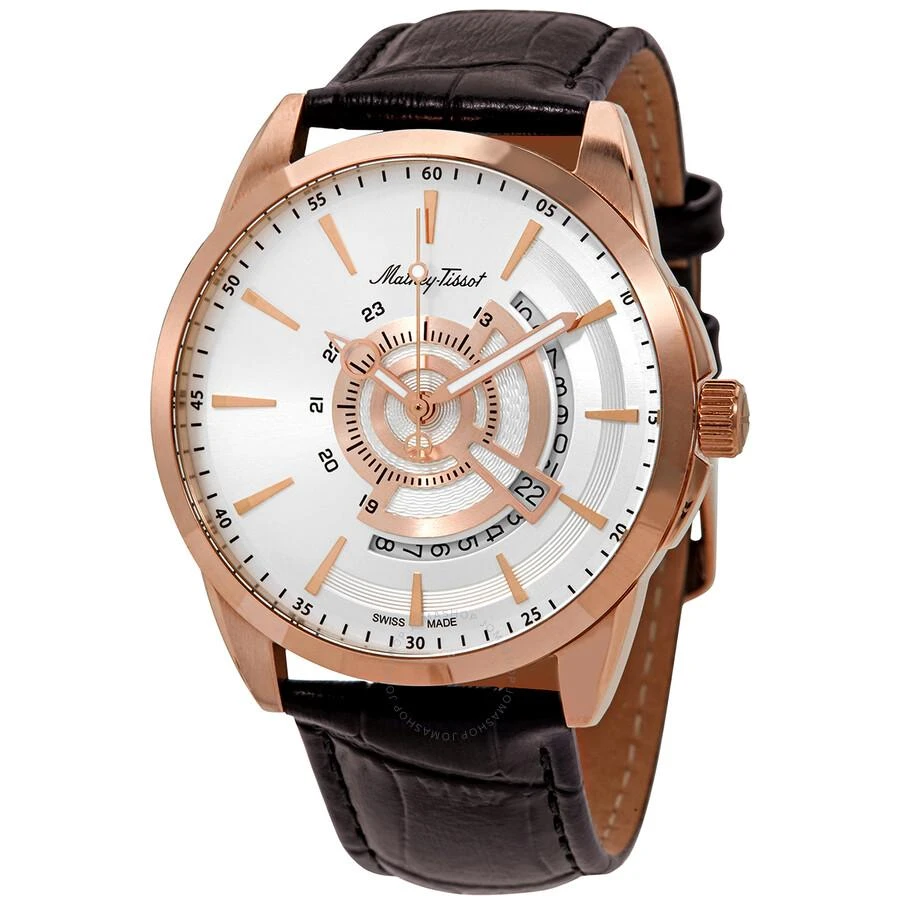 Mathey-Tissot Mondo Quartz Silver Dial Men's Watch H711PS 1