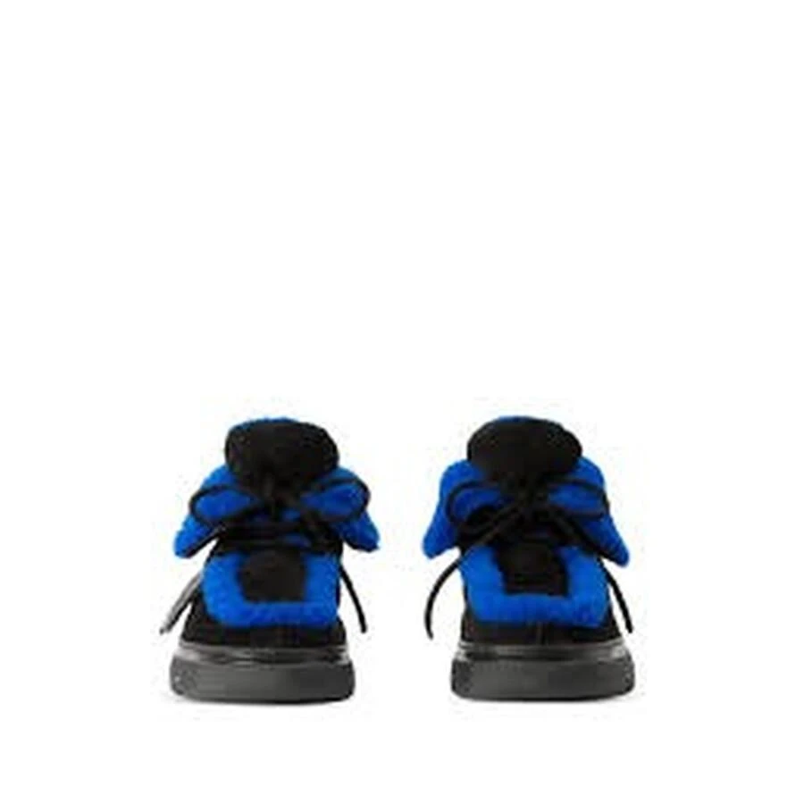 Burberry Suede and Shearling Creeper Boots 2