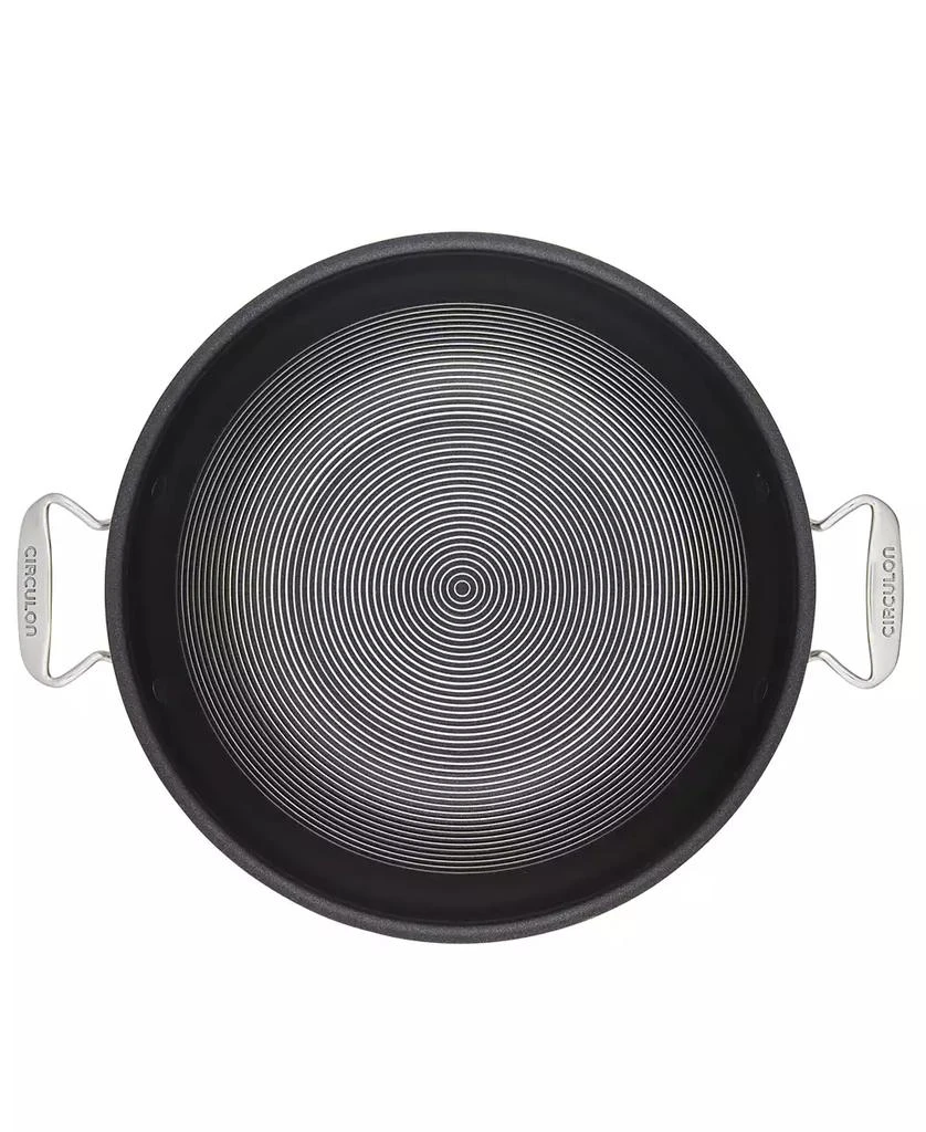 Circulon Clad Stainless Steel 14" Induction Wok with Glass Lid and Hybrid Steelshield and Non-stick Technology 8