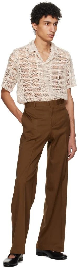 CMMN SWDN Brown Otto Trousers 4