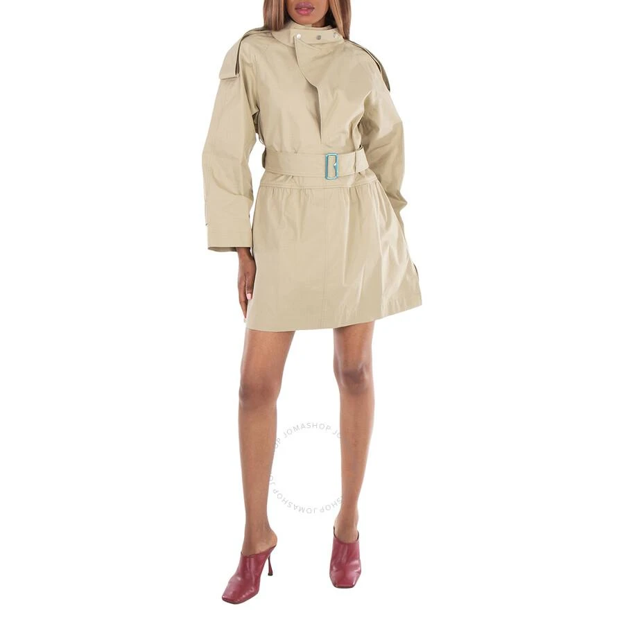 Burberry Belted Gabardine Trench Mini Dress 1