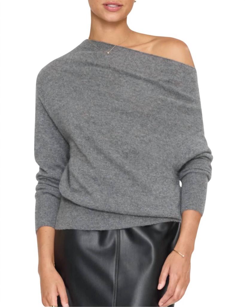 Brochu Walker Brochu Walker - LORI OFF SHOULDER SWEATER