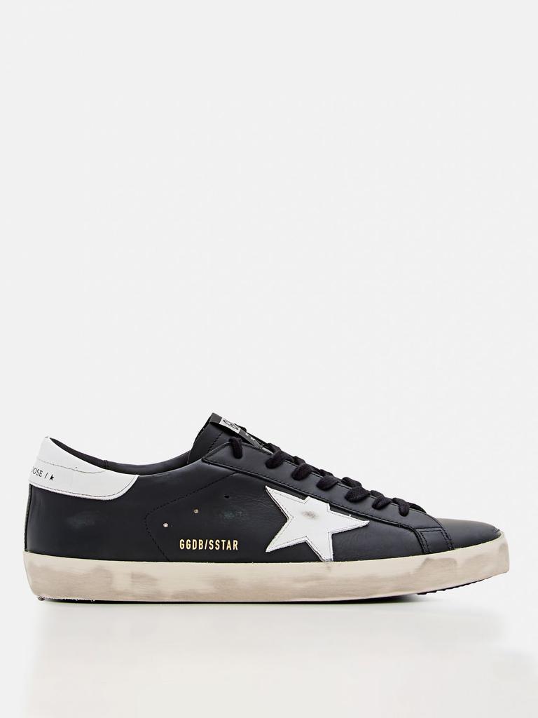 【GOLDEN 】SUPERSTAR SNEAKERS BLACK/WHITE Golden Goose Femme Sneakers Super Star – Black White 80203