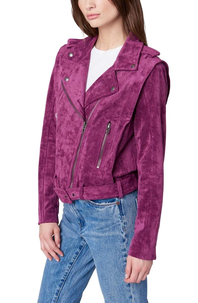 Blank NYC Faux Suede Moto Jacket 4