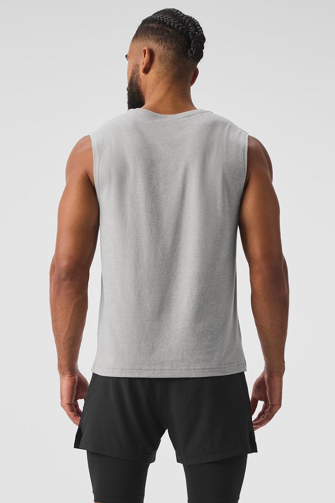 Alo The Triumph Muscle Tank - Athletic Heather Grey