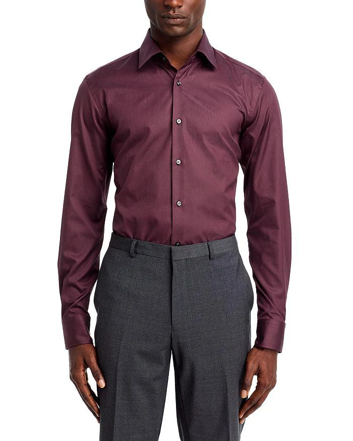 Hugo Boss x Porsche Hank Kent Textured Button Front Shirt 3