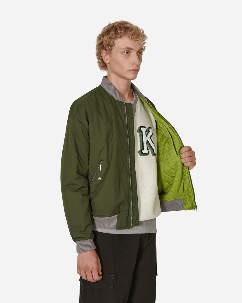Varsity Bomber Jacket Green – On Sale Now with Up to 50% Off
