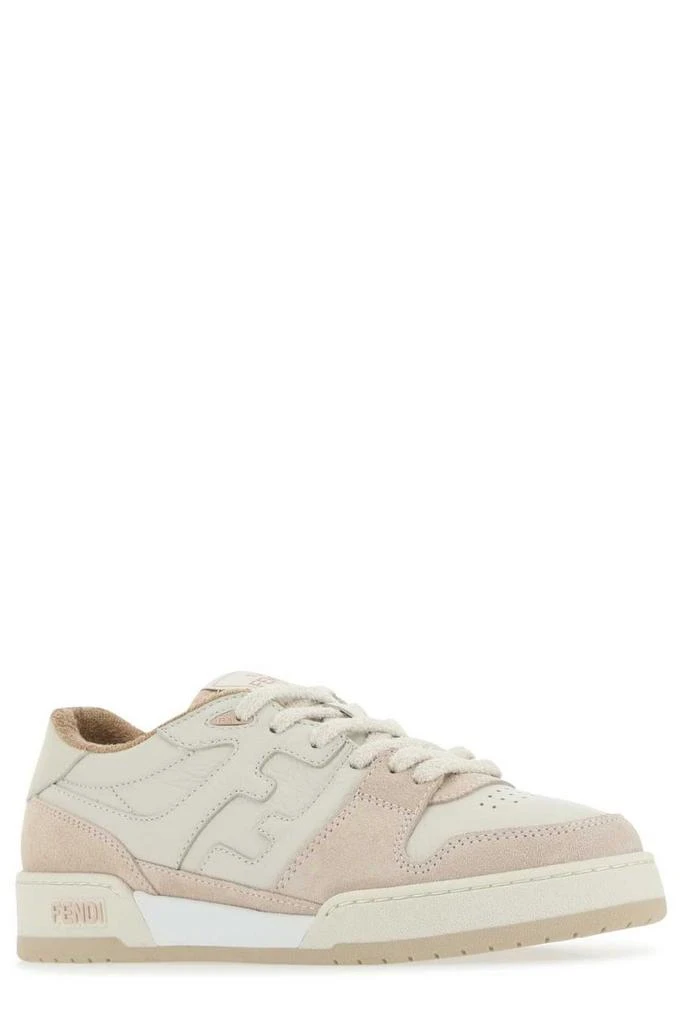 Fendi Fendi Round Toe Lace-Up Sneakers 2