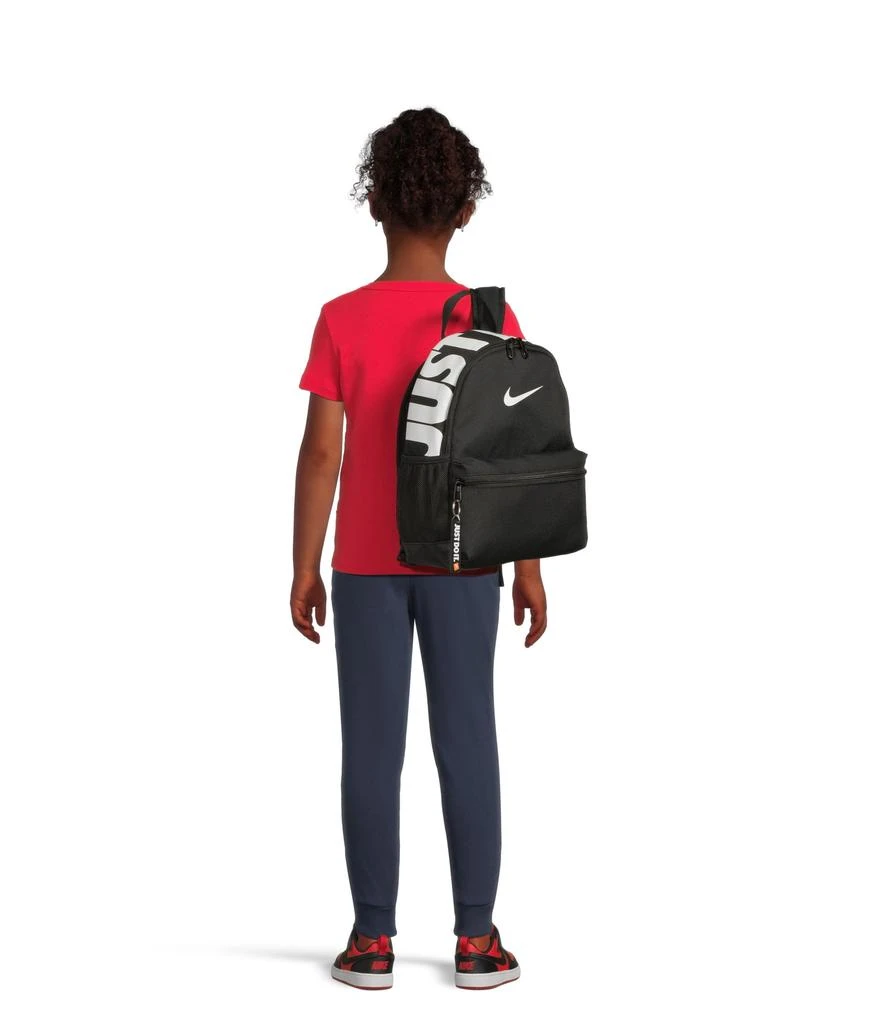 NIKE Brasilia Just Do It Backpack (Little Kids/Big Kids) 6