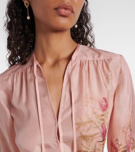 Zimmermann Cascadian floral silk tunic 6
