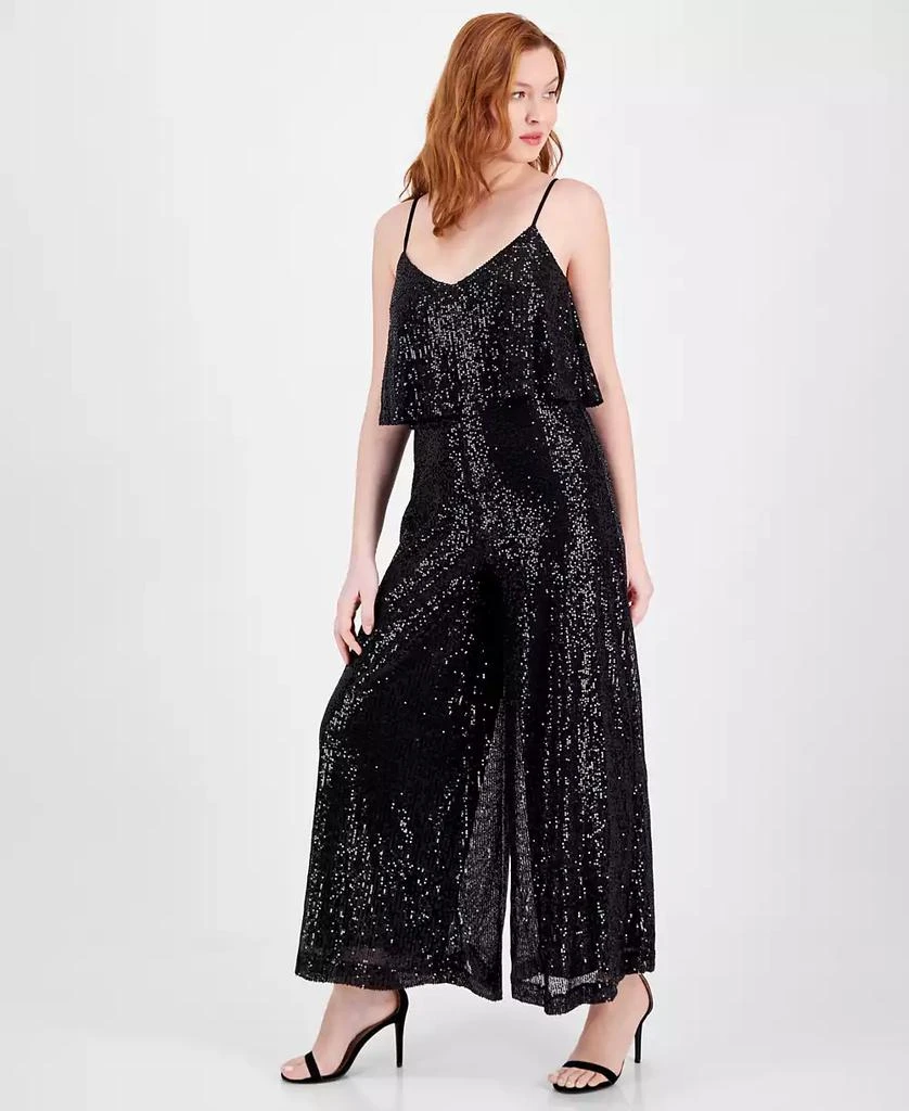 RACHEL Rachel Roy Women's Veronica Sequined Jumpsuit 3