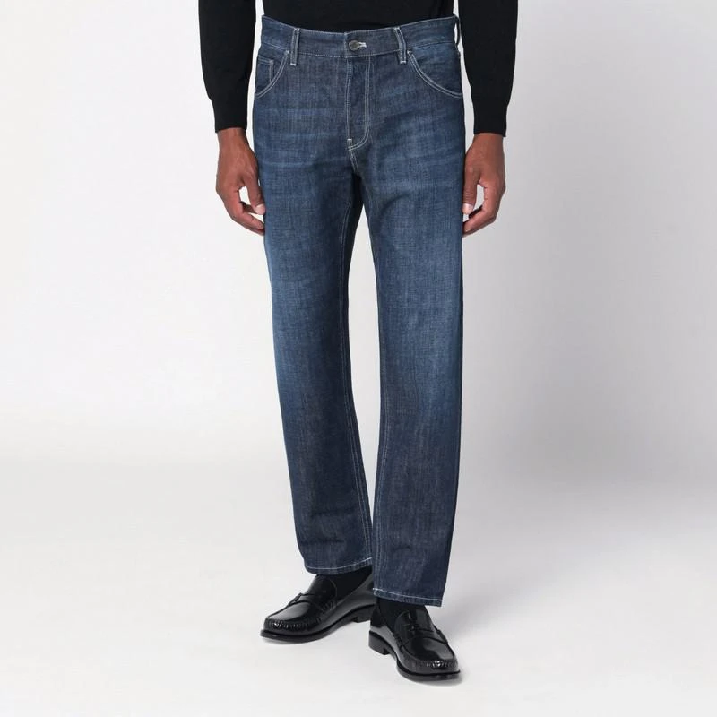 PT Torino Denim Rebel dark washed blue jeans 1