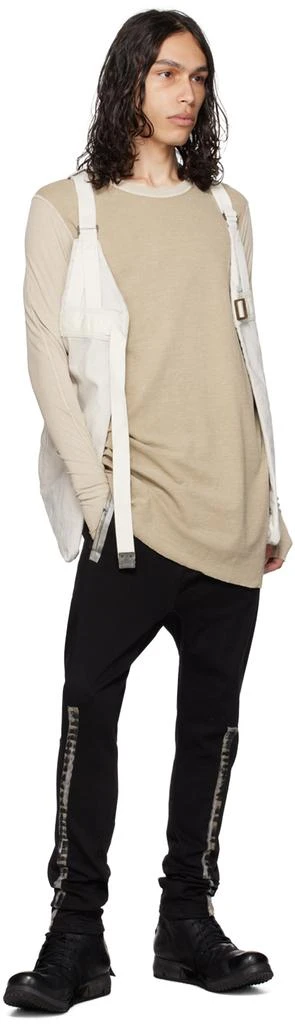 11 by Boris Bidjan Saberi Beige LS1.2 TF Long Sleeve T-Shirt 4
